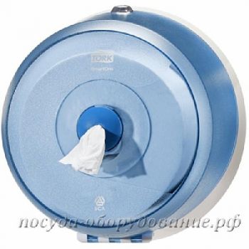 Диспенсер туалетной бумаги Tork SmartOne Mini T9 Blue в мини рулонах