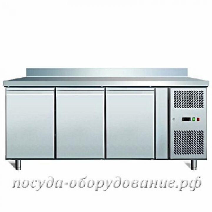 Холодильный рабочий стол GASTRORAG GN 3200 TN ECX -2...+8 450л 1795x700x950мм с бортом