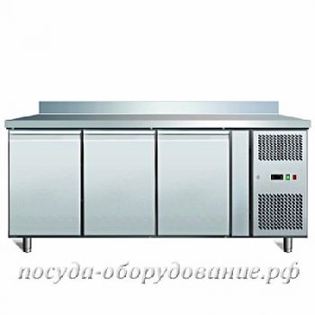 Холодильный рабочий стол GASTRORAG SNACK 3200 TN ECX -2...+8 375л 1795х600х950мм с бортом