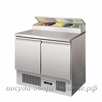 Холодильный рабочий стол для пиццы GASTRORAG PS200 SEC +2...+10 260л 900х700х1050мм