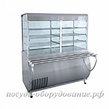ПАТША Прилавок-витрина холодильный ЧТТ ПВВ(Н)-70М-С (1500мм)