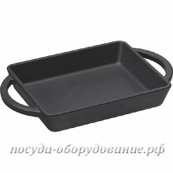 Сковорода-мини 12*15 см. чугун, черная "ECO" LAVA  LV ECO P TV 1215