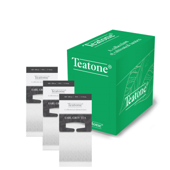 Черный чай Teatone «Аромат бергамота» в пакетиках (150х4 г)