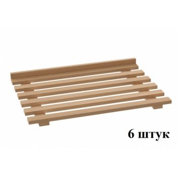 Комплект деревянных полок к ШЗХ-С- 600.600-02-Р (натур. бук) см арт. ат812.1