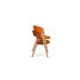 Кресло «A-Argo» с мягким сиденьем (деревянный каркас)