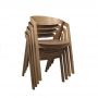 Кресло «Hokku» с мягким сиденьем (деревянный каркас)