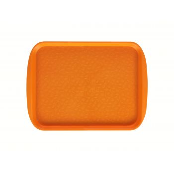 Поднос столовый 330х260 мм светло-оранжевый