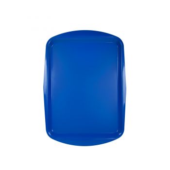 Поднос столовый 490х360 мм синий полипропилен особо прочный [2775-1]