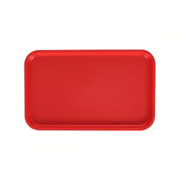 Поднос столовый 530х330 мм красный