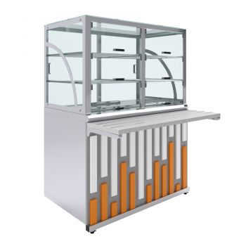 Прилавок холодильный Luxstahl ПХК (С)-1200 Premium