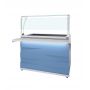 Прилавок холодильный Luxstahl ПХВ (С)-1200 с ванной охлаждаемой Premium