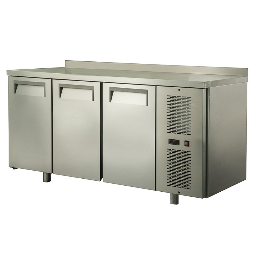 стол холодильный polair tm2gn g с бортом